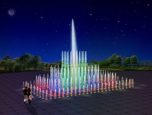 Plaza Dry Musical Fountain