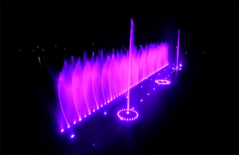 Design and Construction of Musical Fountains in Scenic Areas