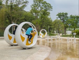 Interactive Fountain