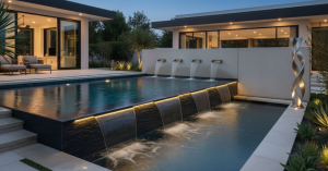 Pool Fountain Design