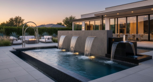 Pool Fountain Design