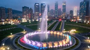 Musical fountains