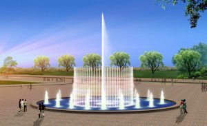 Plaza Dry Musical Fountain