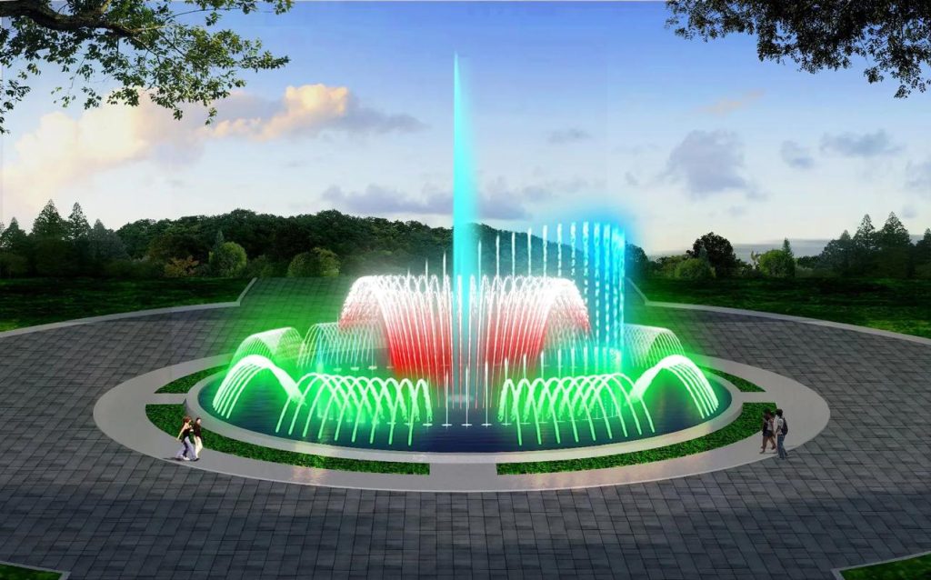Plaza Dry Musical Fountain