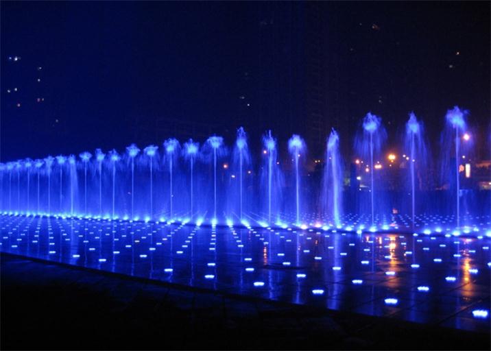 Dry Deck Musical Fountain Design