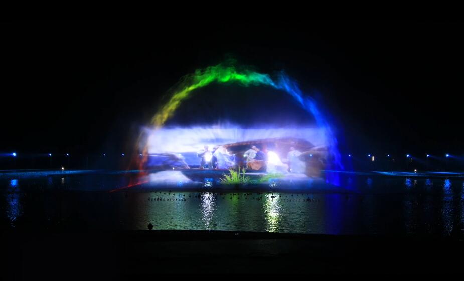 Water Screen Projection Show