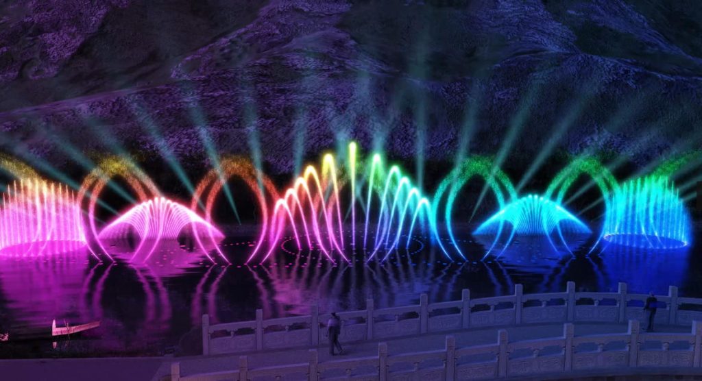 Design of Water‑based Light Show