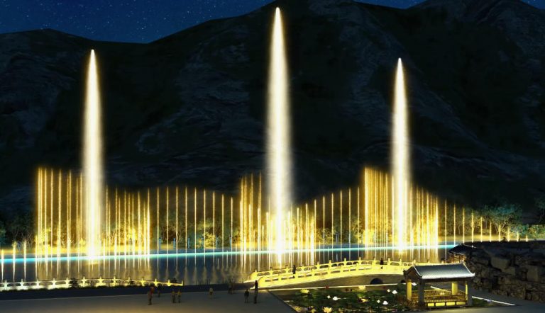 Musical Fountain Design: Music Synchronization, Control & Hydraulic Layout