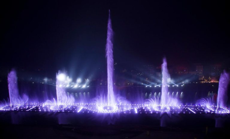 Design of Light‑Music Fountain Water Show