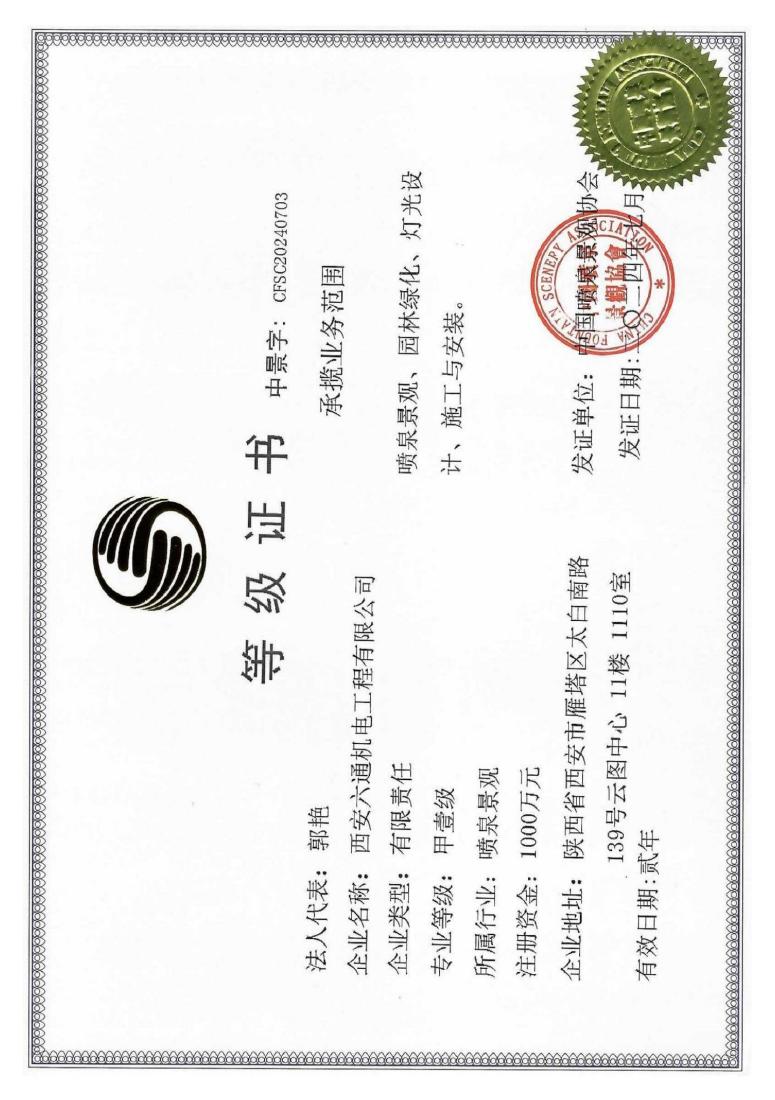 Association fountain landscape classification — Liutong — CFSC20240703
