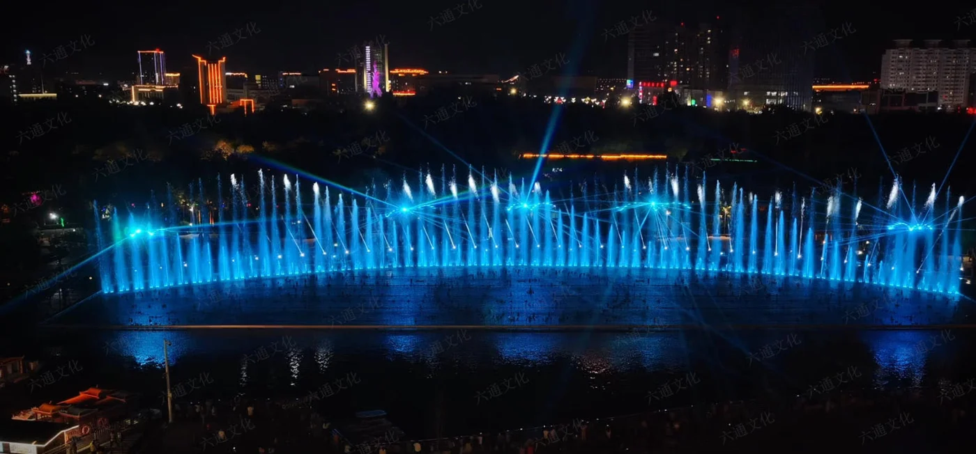 Karamay Century Park Musical Fountain — 2